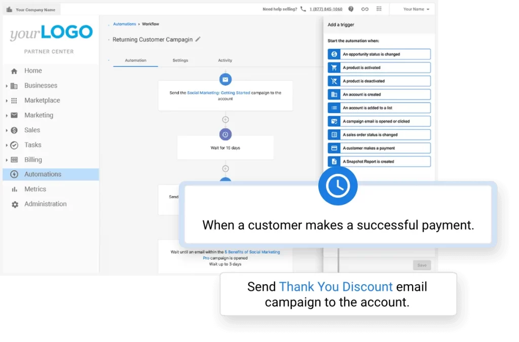 My SMB Marketing Hub Automations